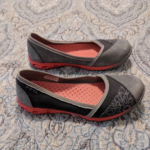 Columbia Sunvent Pfg Ballet Flats Sz 85 